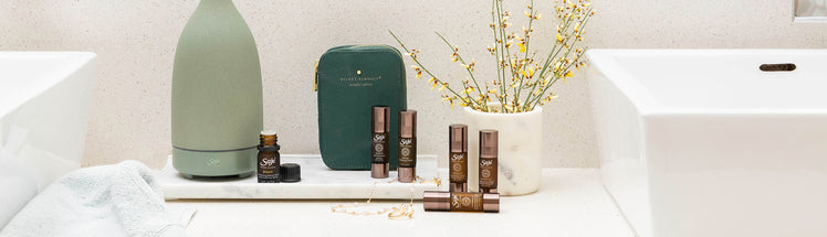 Pocket farmacy with aroma om diffuser 