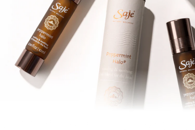 Peppermint Halo on a white background